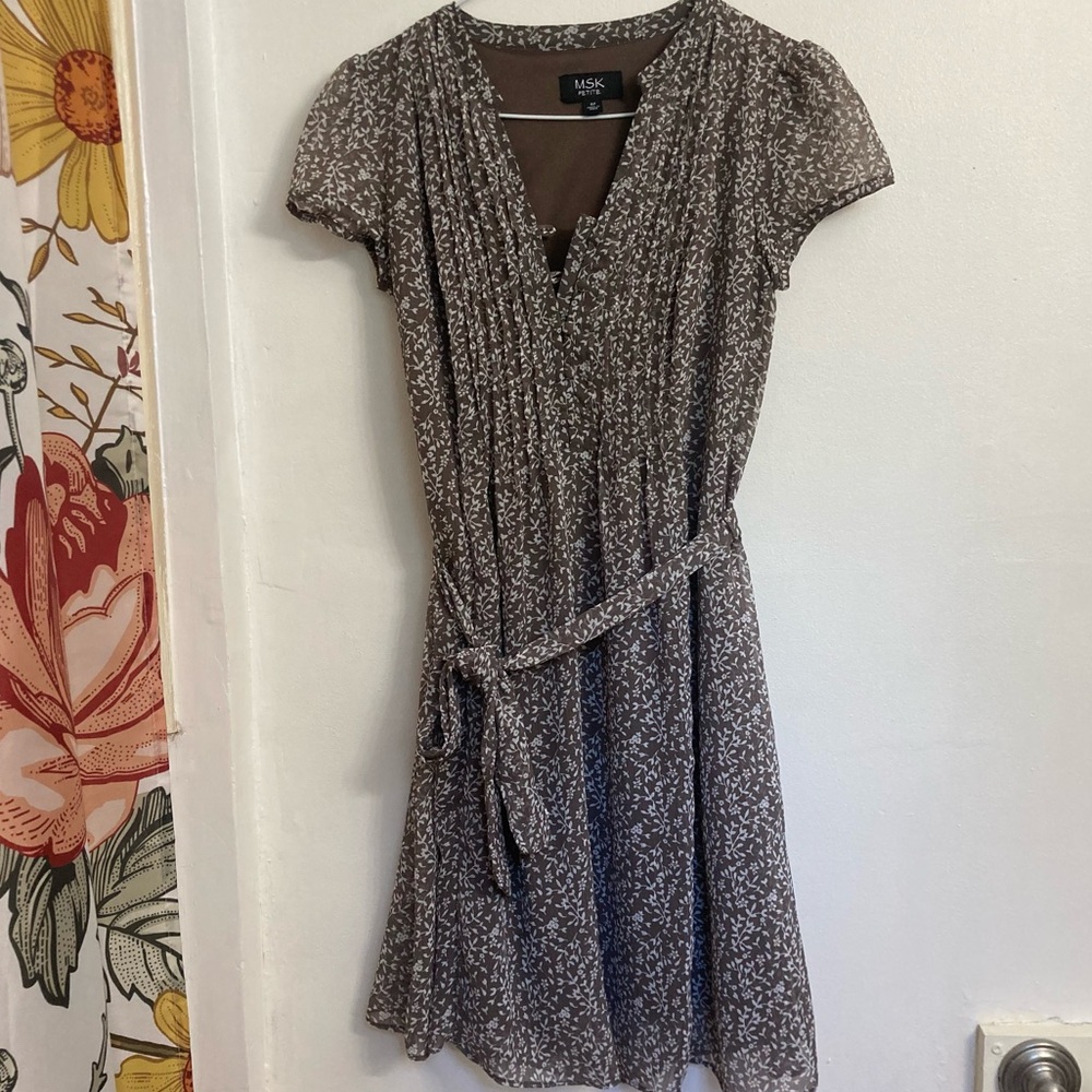 MSK petite dress